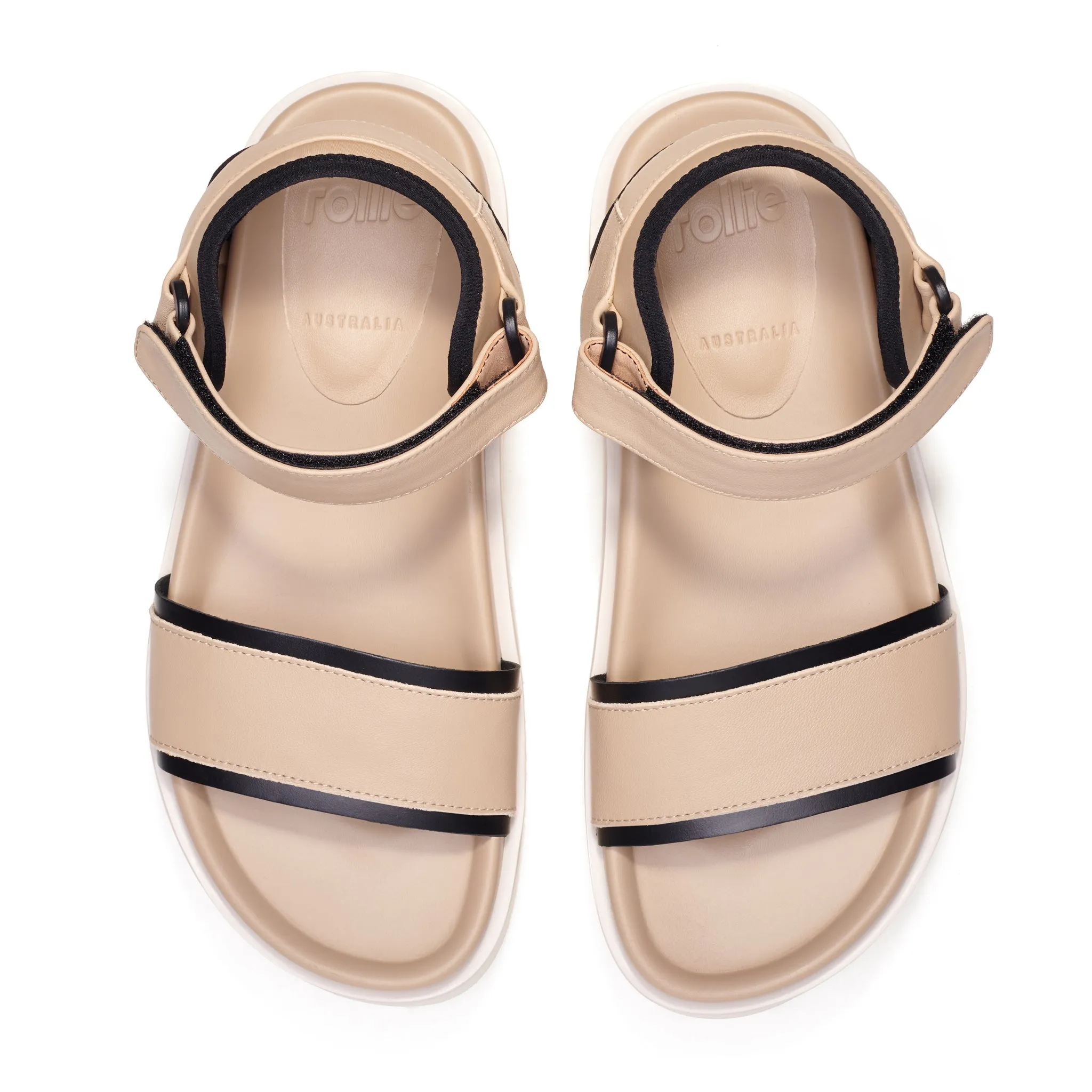 Ace Sandal Latte/Black