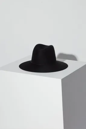 Adelaide Fedora Hat in Black