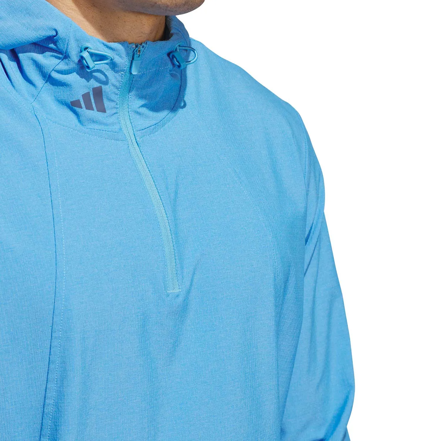 adidas Golf Ultimate365 Hooded Anorak - Semi Blue Burst