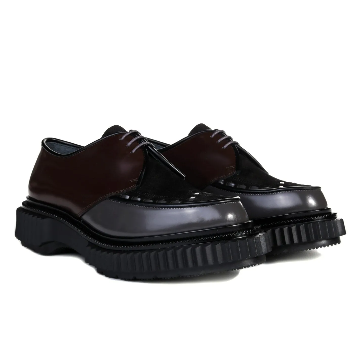 ADIEU UNDERCOVER TYPE 195 SHOE DARK BROWN / BLACK / CHARCOAL