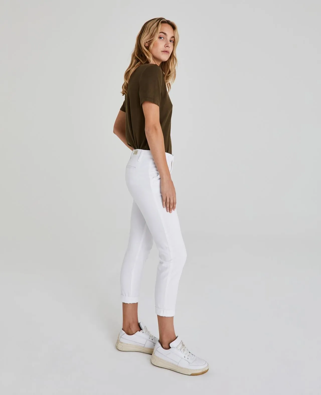 AG Denim Caden Pant in White