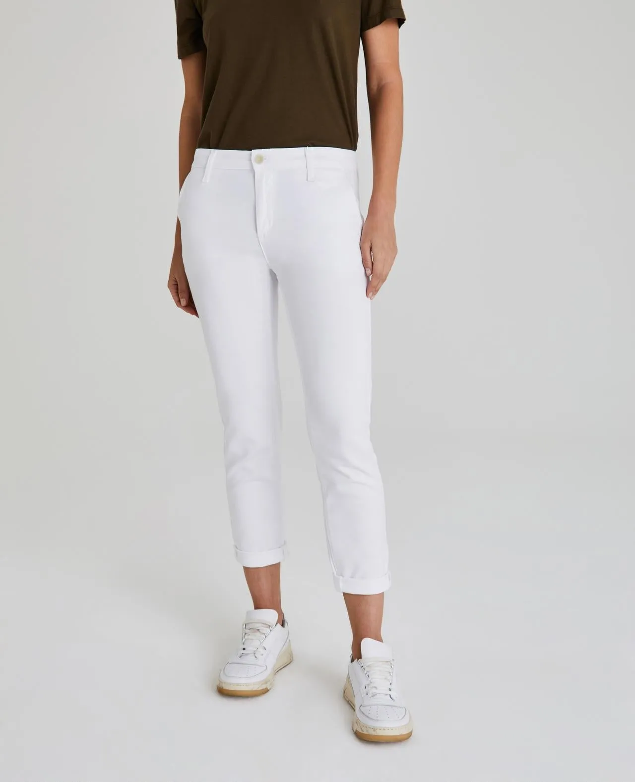 AG Denim Caden Pant in White