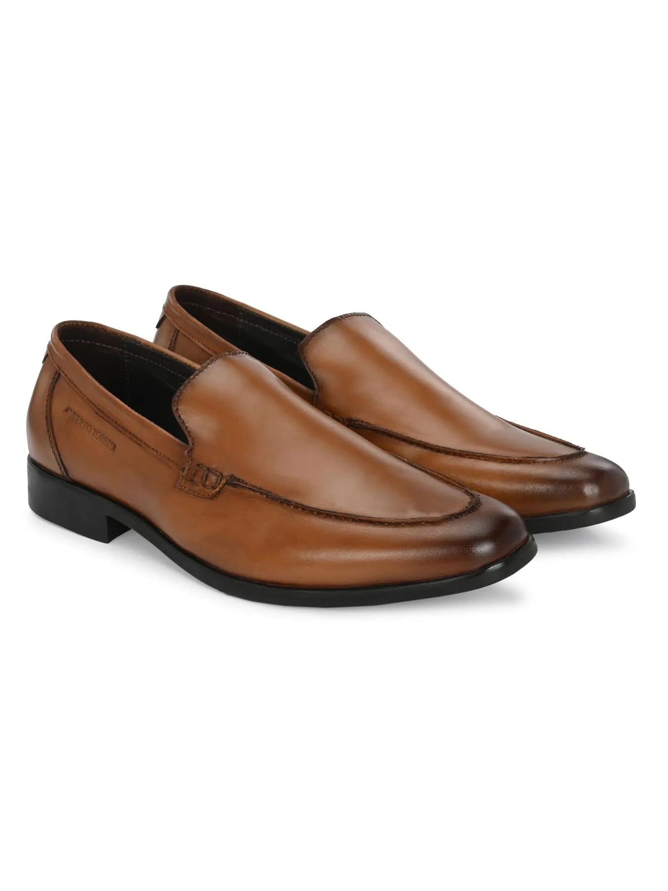 Alberto Torresi Genuine Leather Broad Fit Slip On Loafer 616 For Office And Party Use