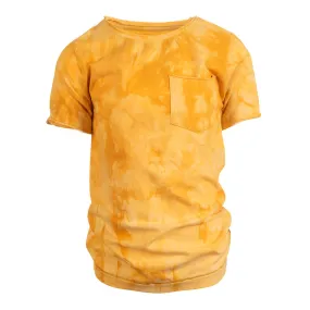 Appaman Concert Tee Lemon Tie Dye Short Sleeve Shirt