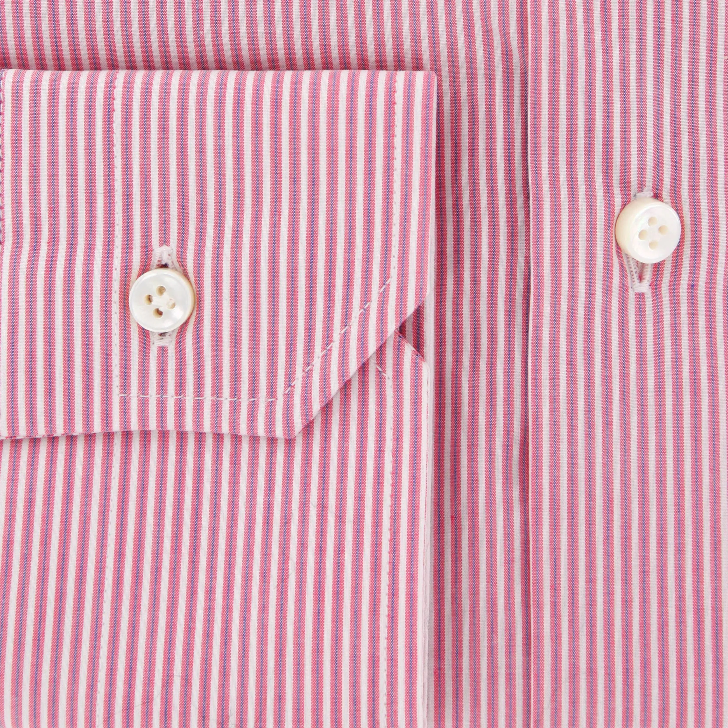 Barba Napoli Pink Shirt - 17 US / 43 EU