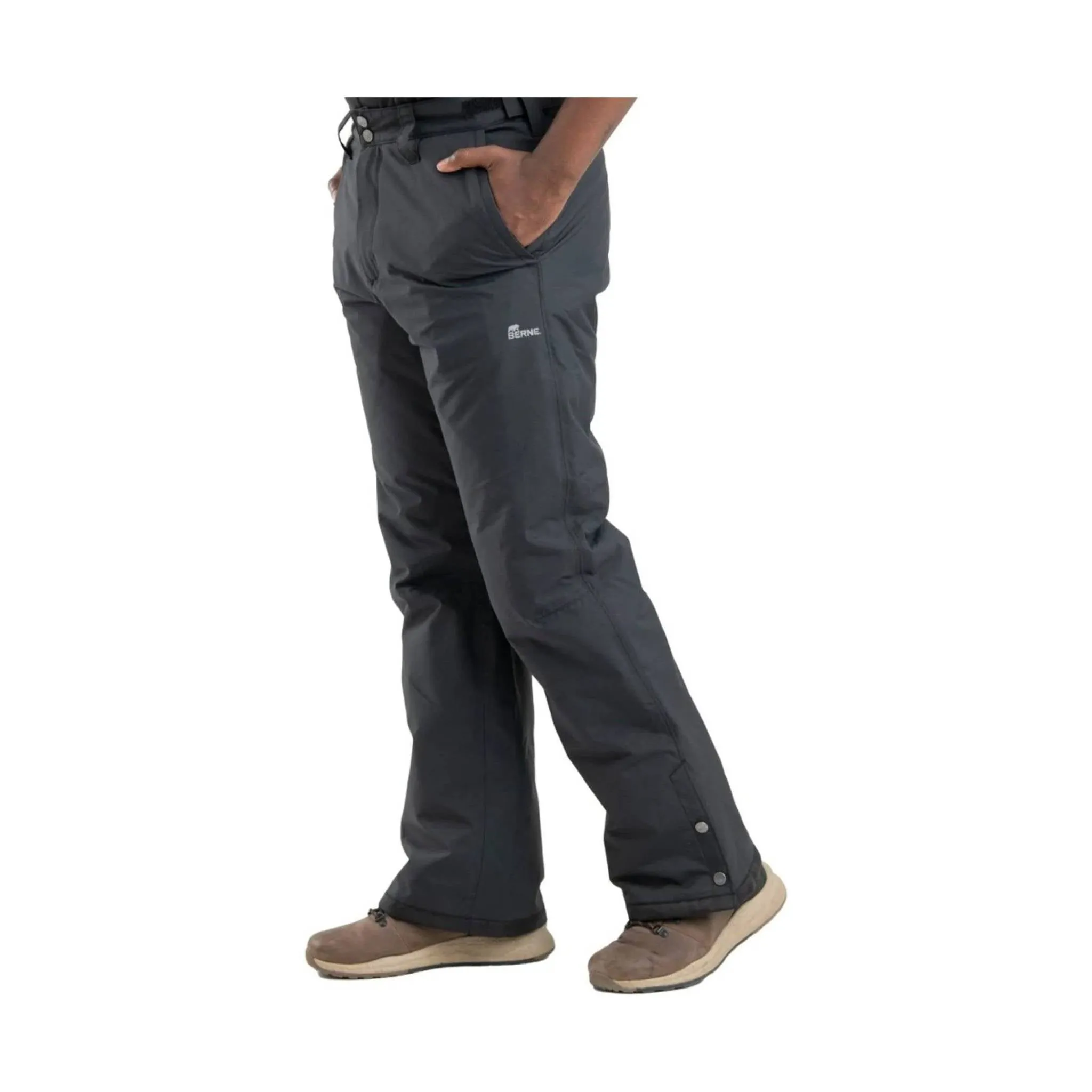 Berne Men's Coastline Waterproof Insulated Storm Pant - Black