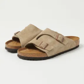 Birkenstock Zürich Suede Leather Sandal - Taupe