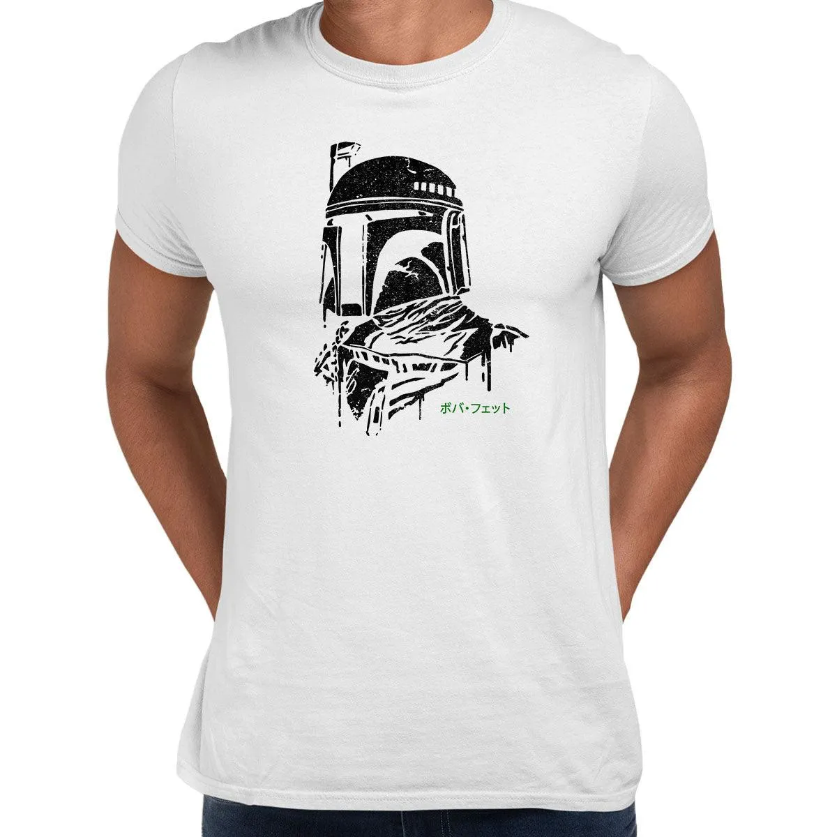 Boba Fett Movie T-shirt Fighter Hero Japanaise Style Bounty Hunter Adult Unisex T-Shirt