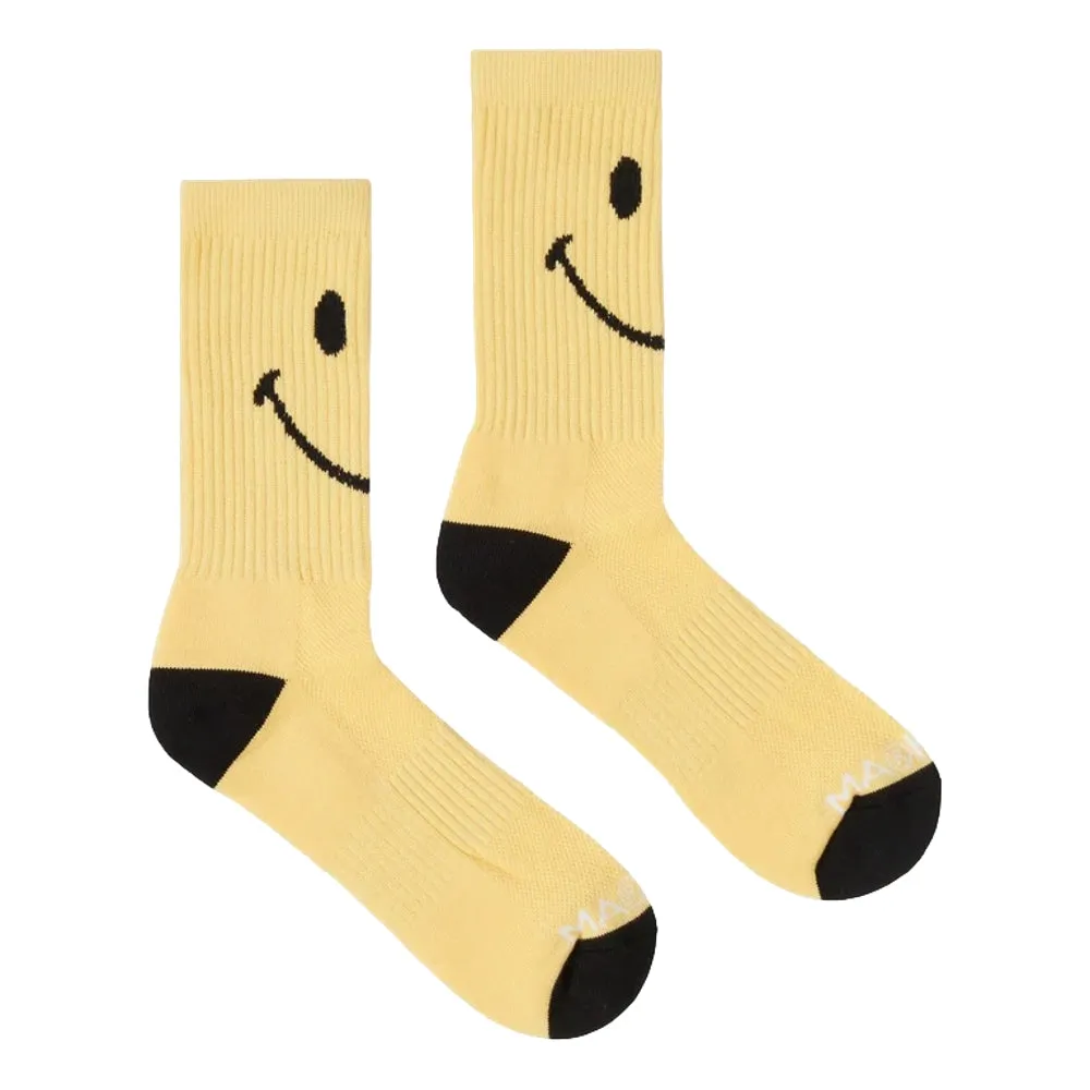 CHINA TOWN MARKET SMILEY OVERSIZED SOCKS-SUNSHINE