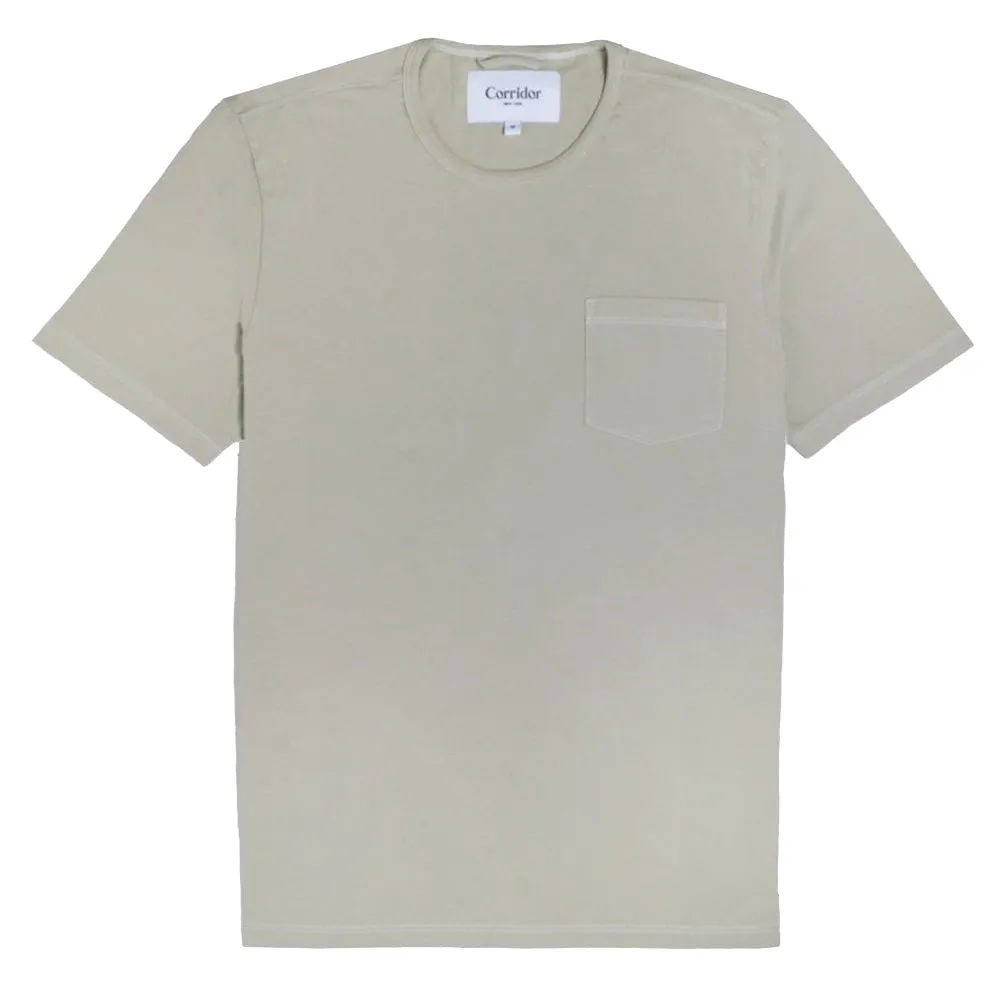 Corridor Organic Garment Dye T-Shirt Seafoam