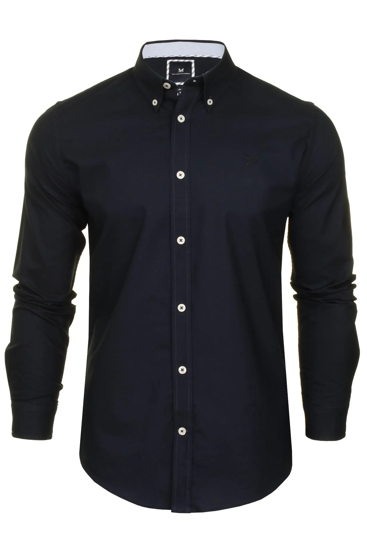 Crew Clothing Mens Slim Fit Shirt 'Slim Oxford' - Long Sleeved