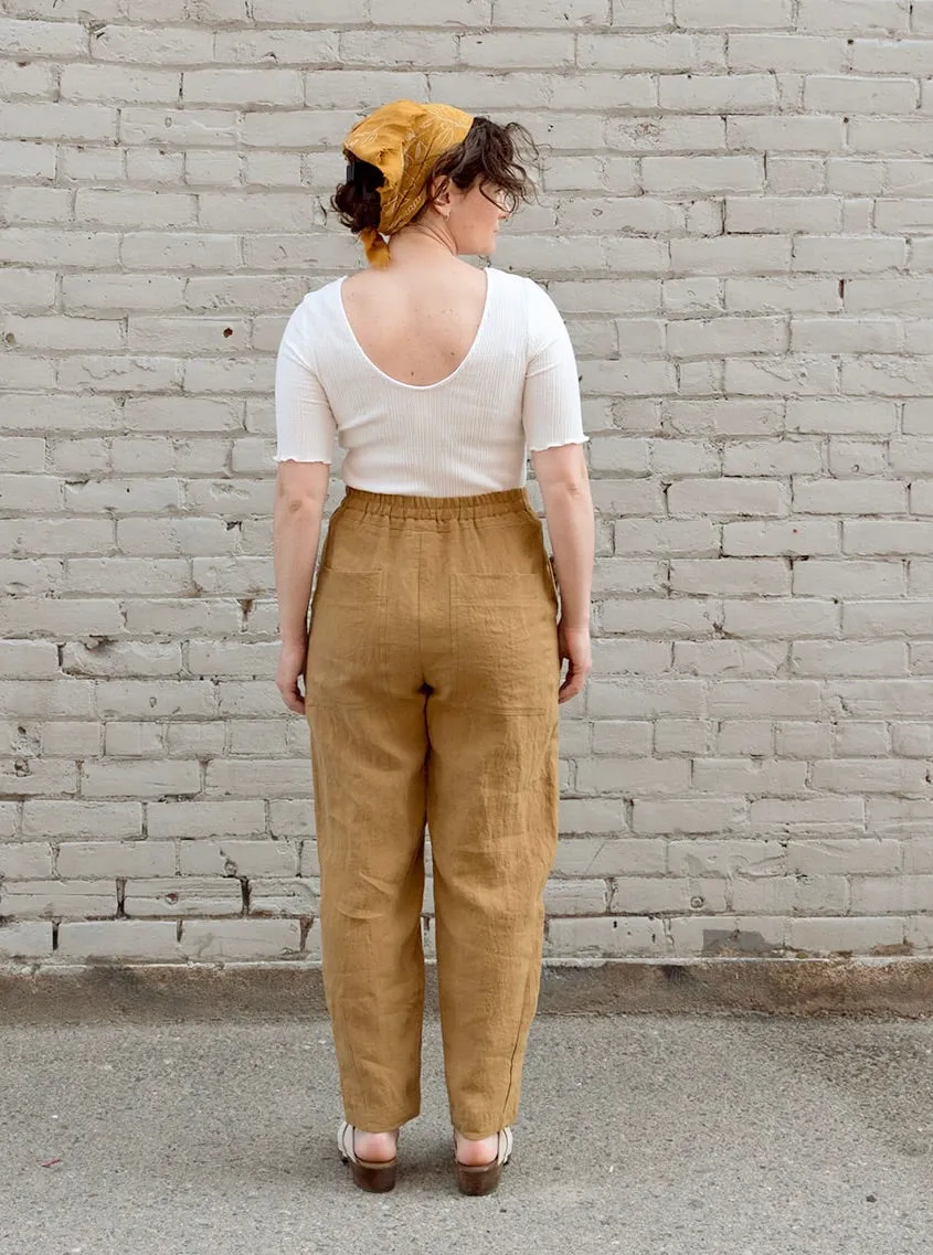 Devi Pant in Olive