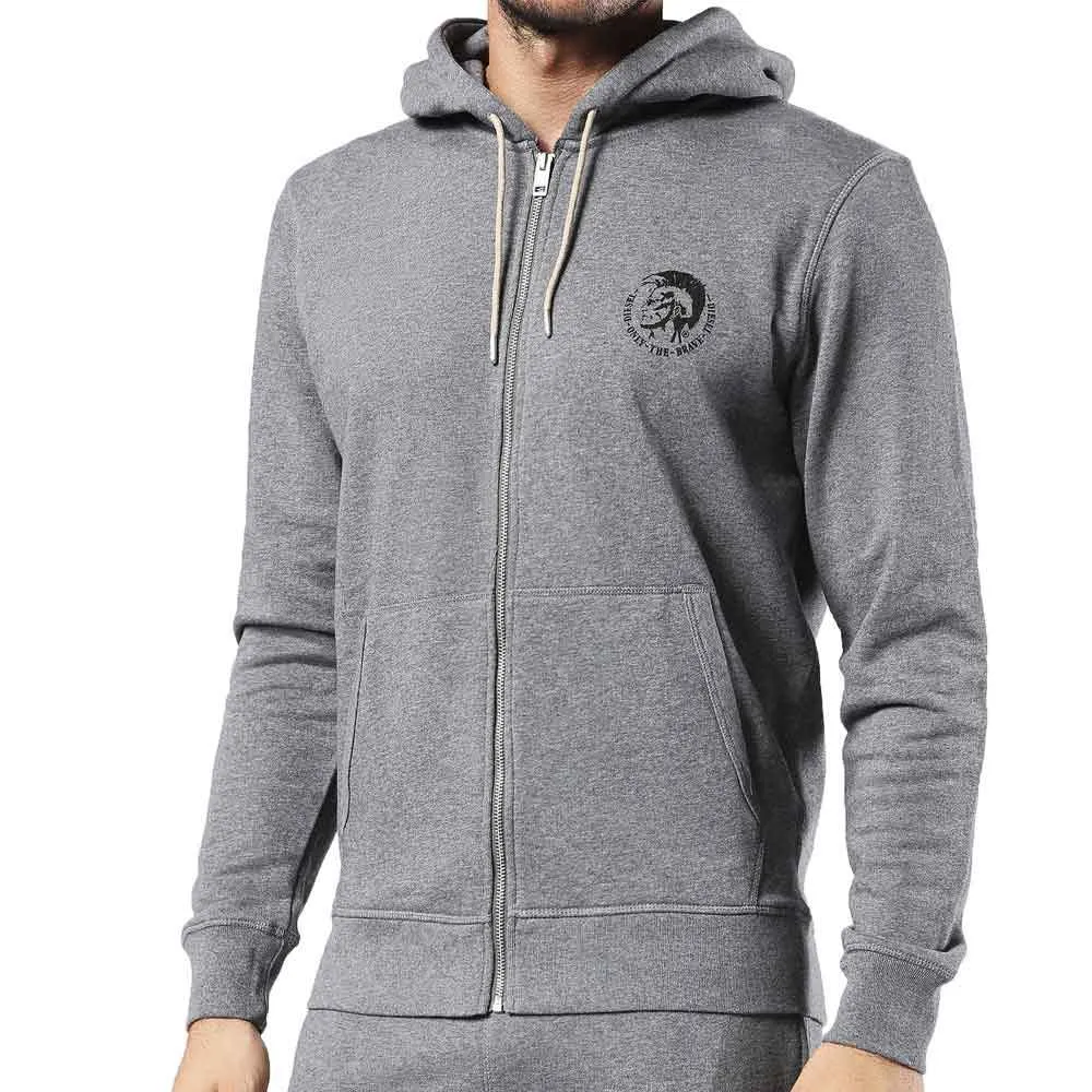 Diesel UMLT-Brandon - Z Hooded Sweatshirt - Grey 00SE8M