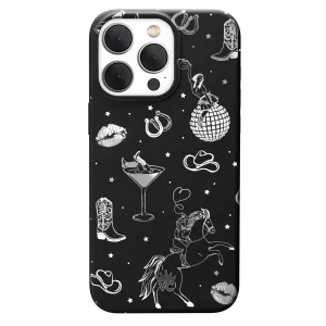 Disco Cowgirl iPhone Case