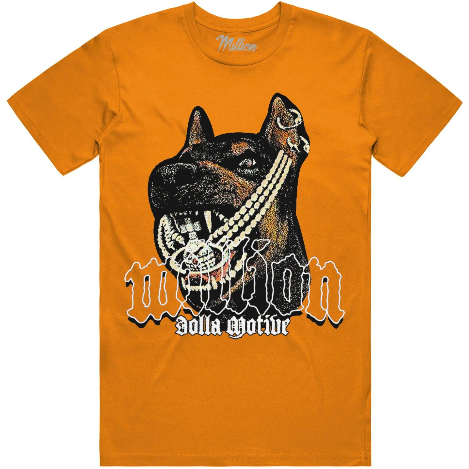 DOBERMAN : Orange Sneaker Tees Shirt