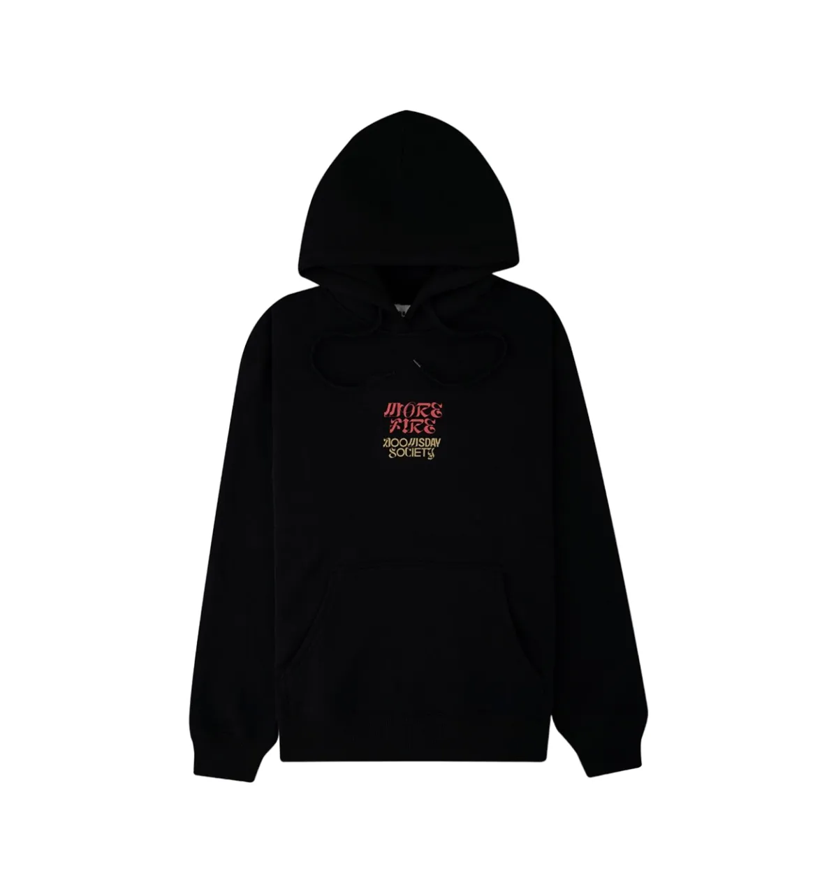 Doomsday More Fire Men's Hoodie Black