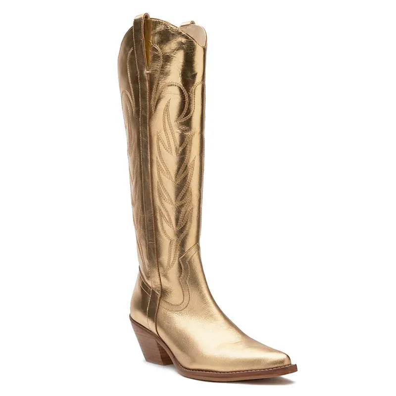 Gold Agency Western Boots