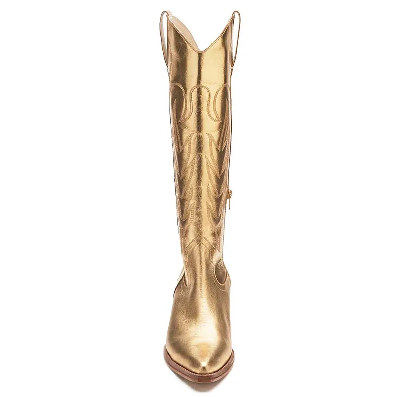 Gold Agency Western Boots