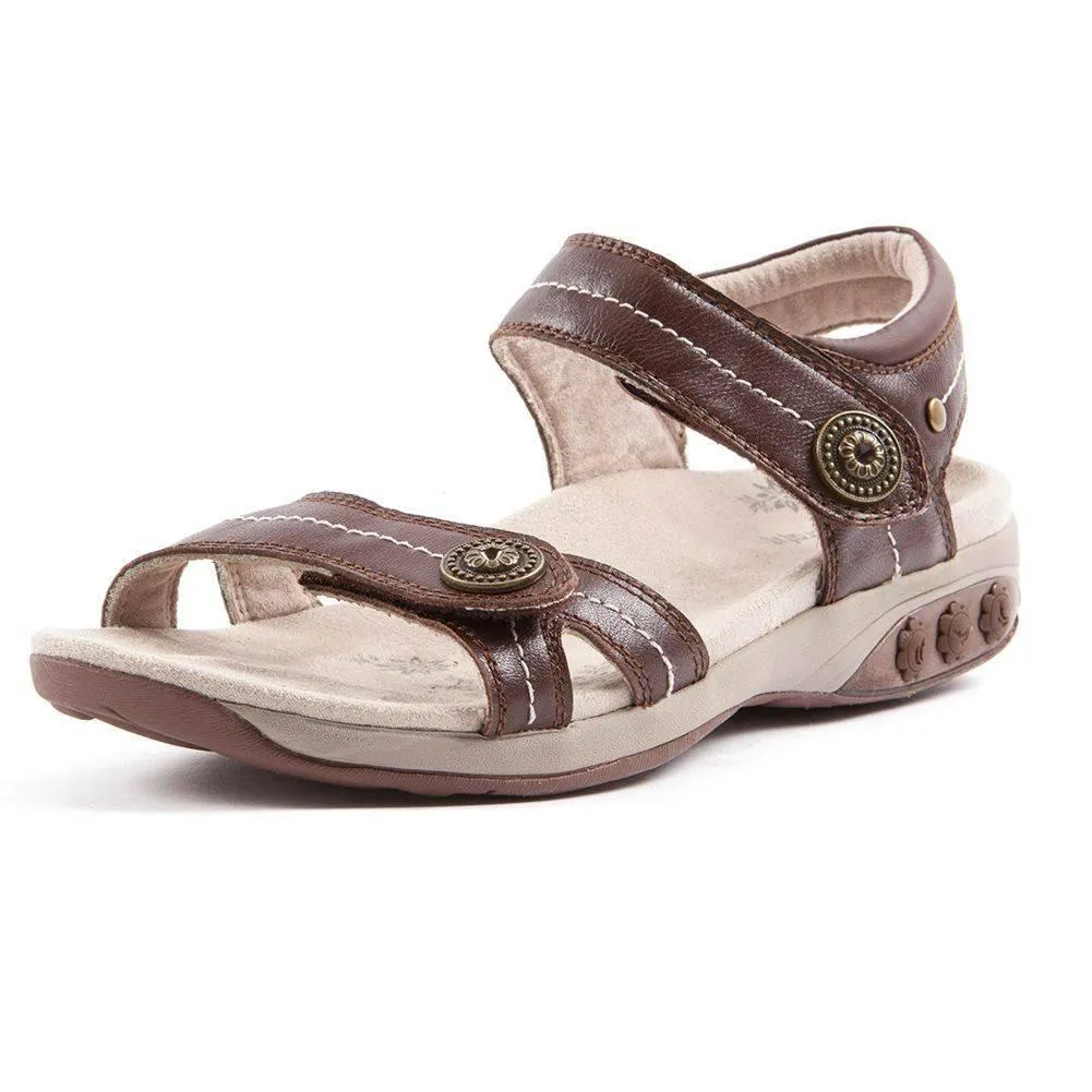 Grace Women's Leather Adjustable Sandal