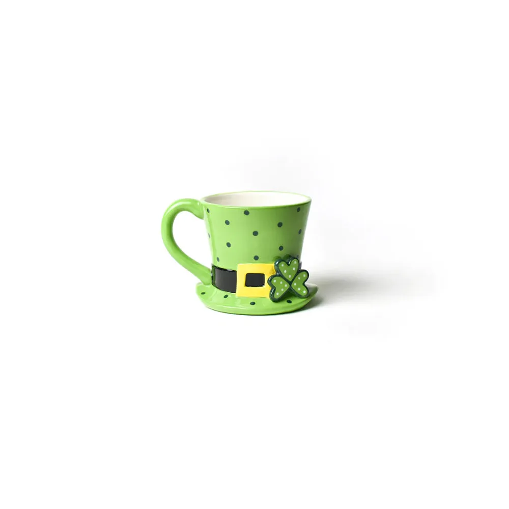 Happy Everything Leprechaun Hat Shaped Mug