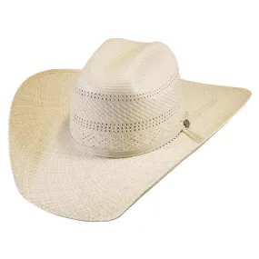 Justin Bent Rail Banks Straw Cowboy Hat