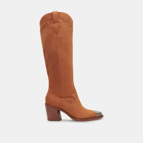 KAMRYN BOOTS PRALINE NUBUCK