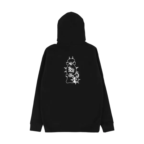 Krooked Mace II Hoodie - Black/White