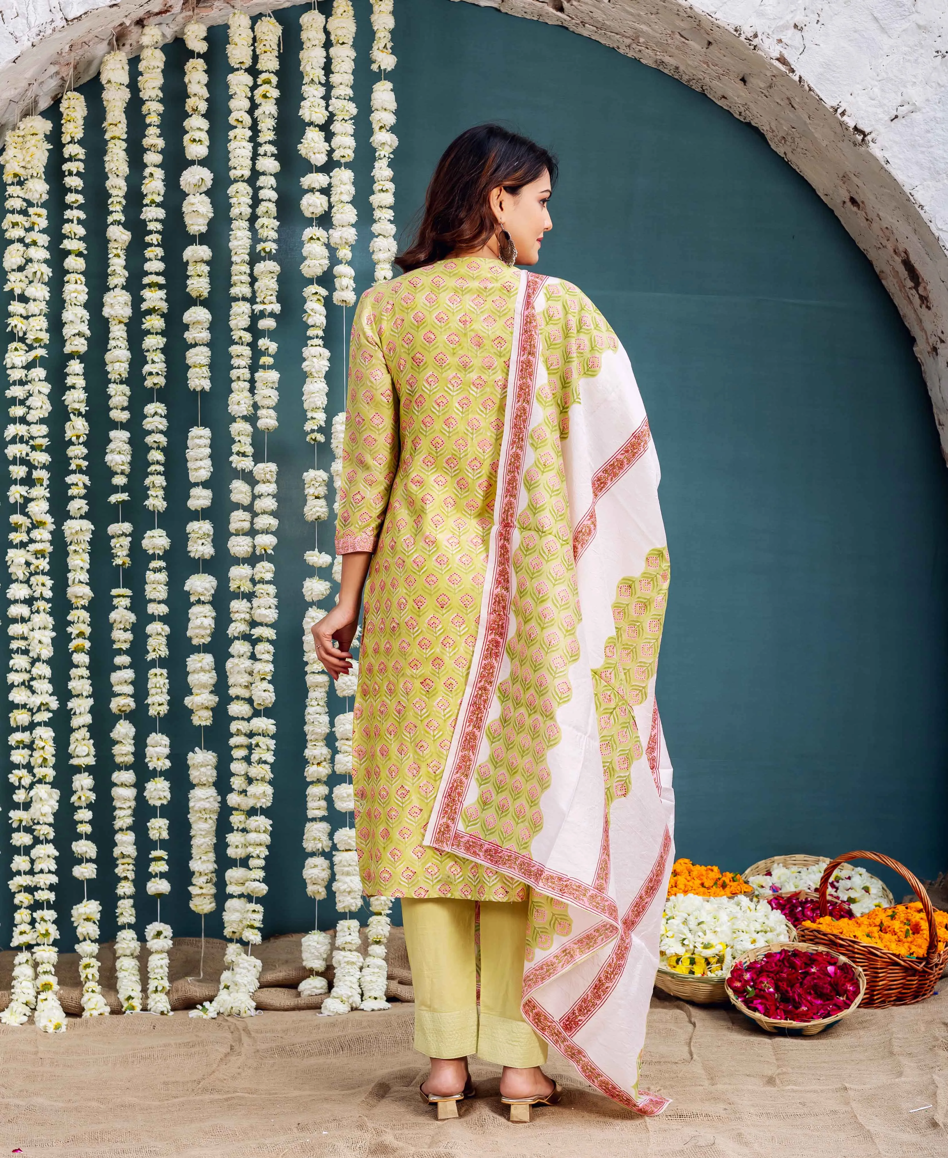 Mahira Block Printed Kurta