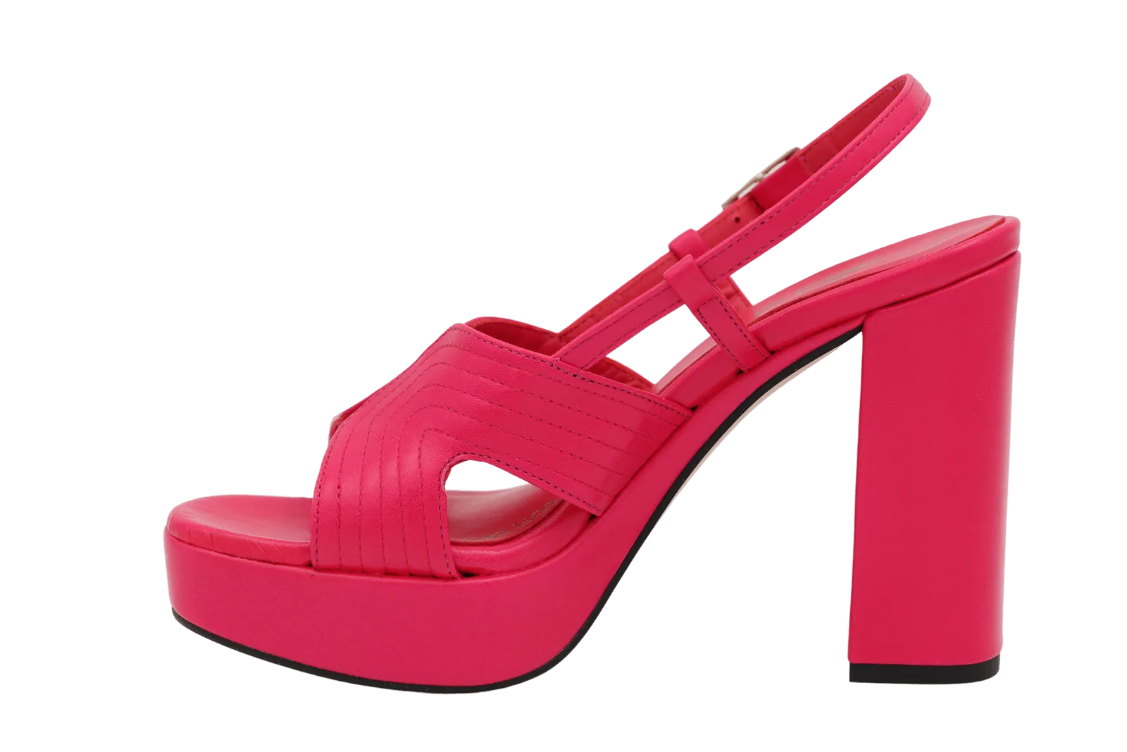 MARIAN Pink leather Platform Sandal