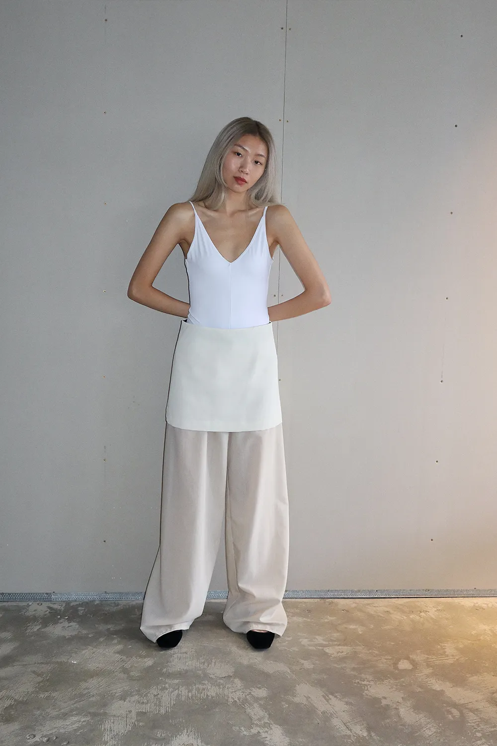 MILK WOOL PANTS