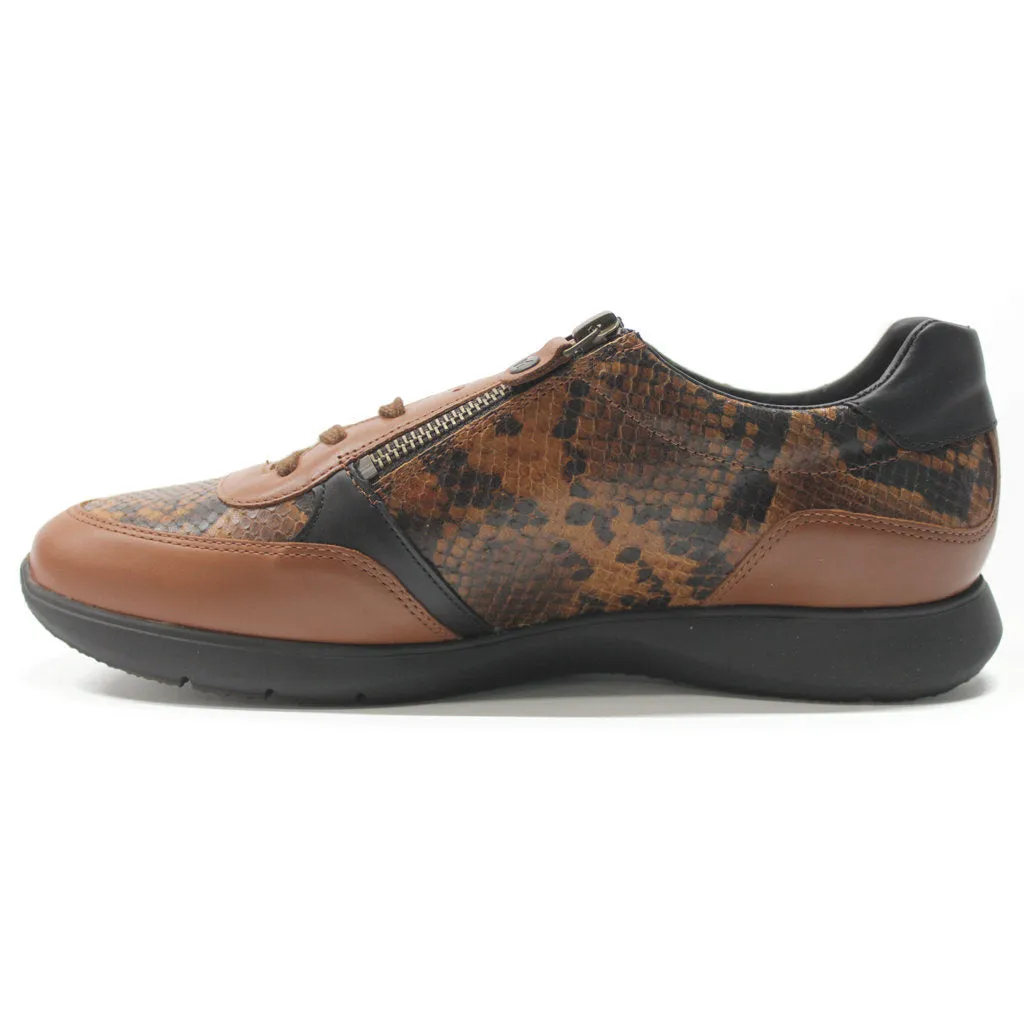 Monia Full Grain Leather Women's Sneakers