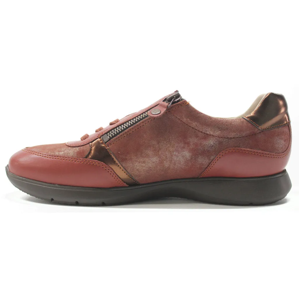 Monia Full Grain Leather Women's Sneakers