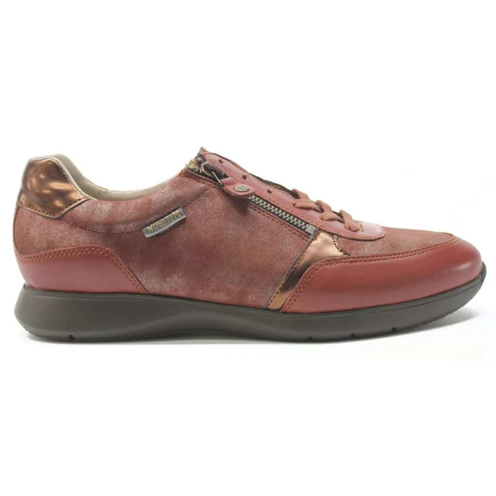 Monia Full Grain Leather Women's Sneakers