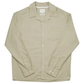 Norse Projects - Carsten Organic Flannel Shirt LS - Utility Khaki