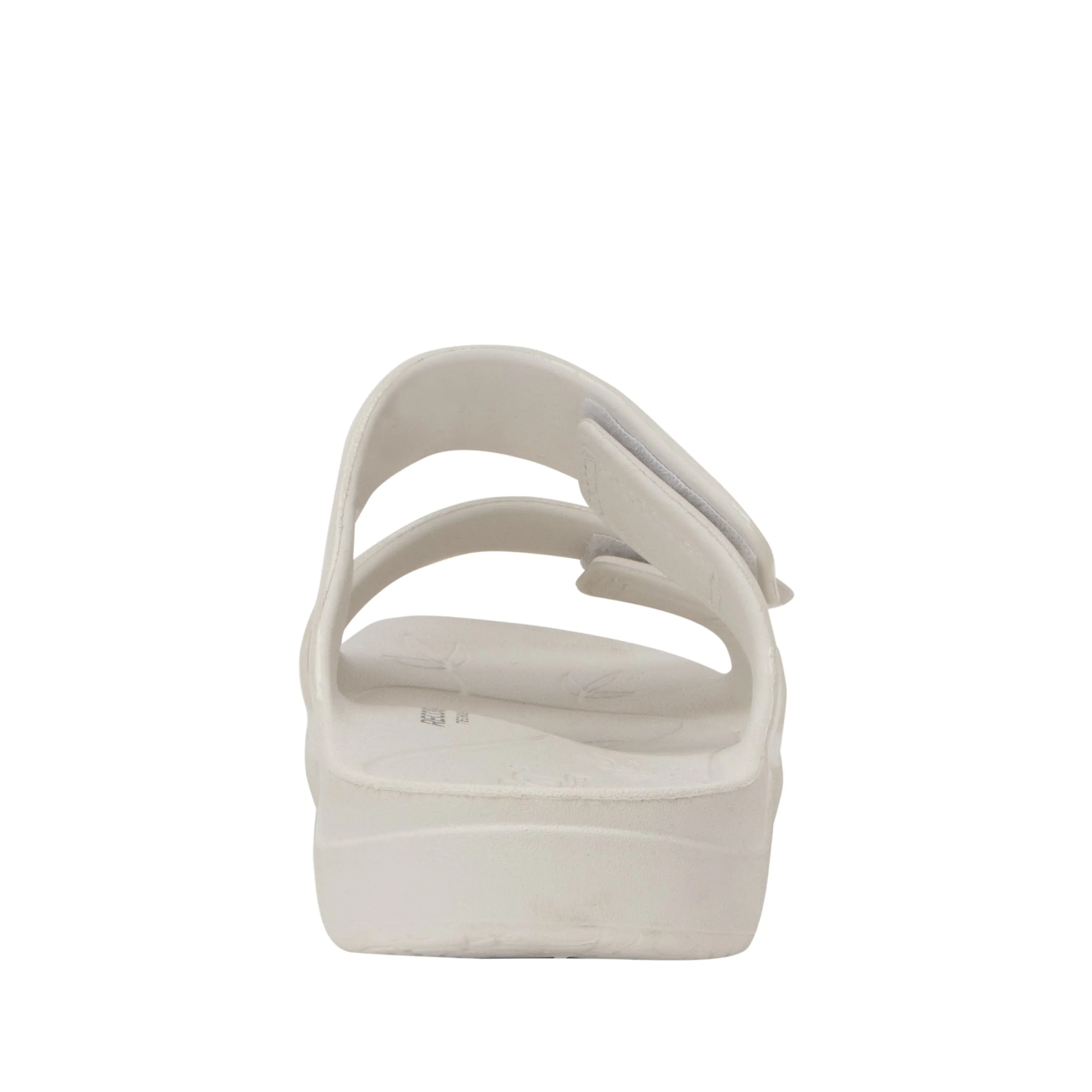 Orbyt White Gloss Sandal