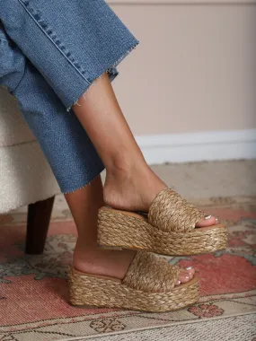 Peony Platform Sandal