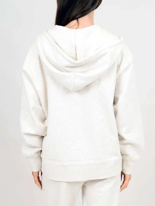 RD STYLE Cozy Fleece Boyfriend Zip-Up Hoodie