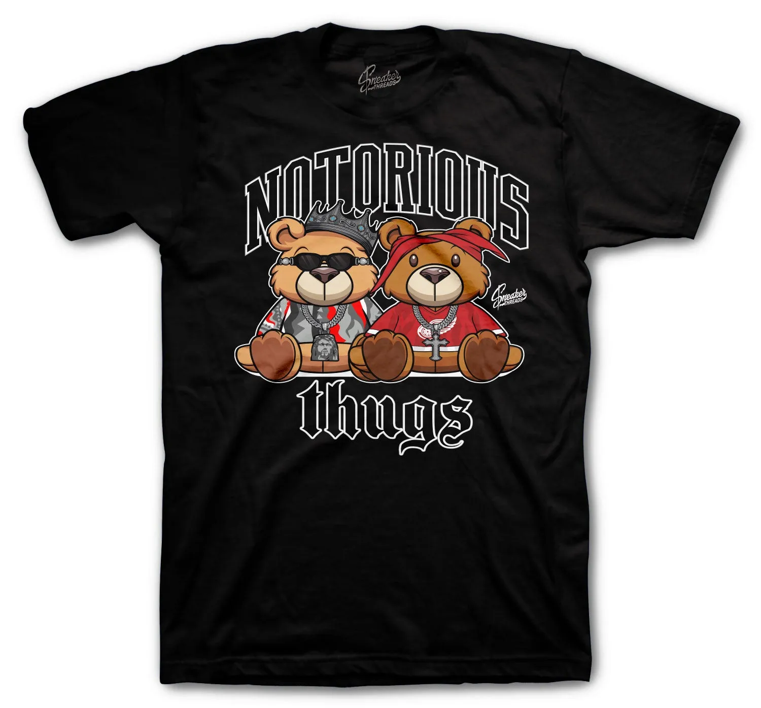 Retro 12 Playoff Thug Bears Shirt