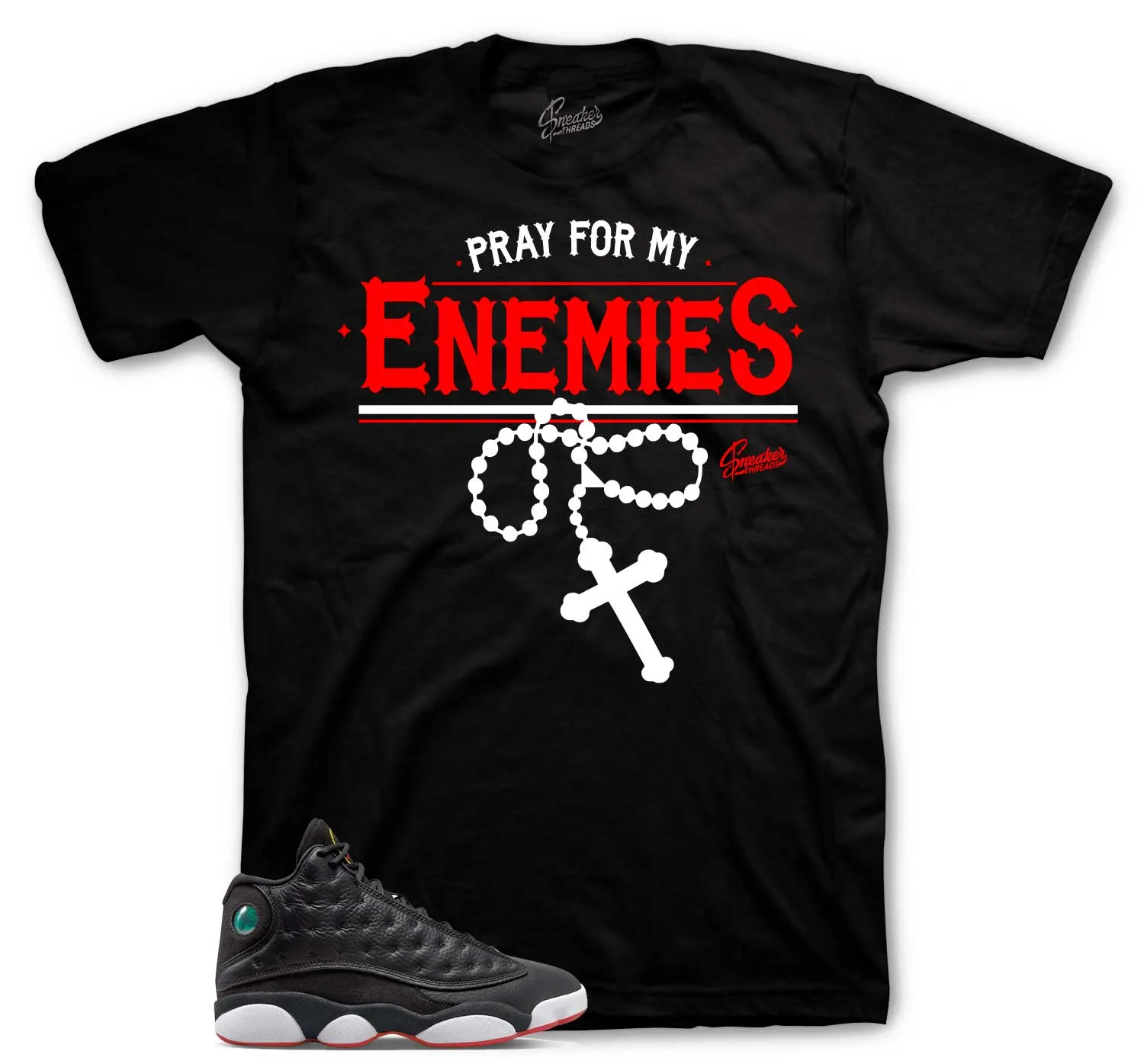 Retro 13 Playoff Enemies Shirt