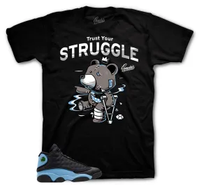 Retro 13 University Blue Trust Your Struggle Shirt