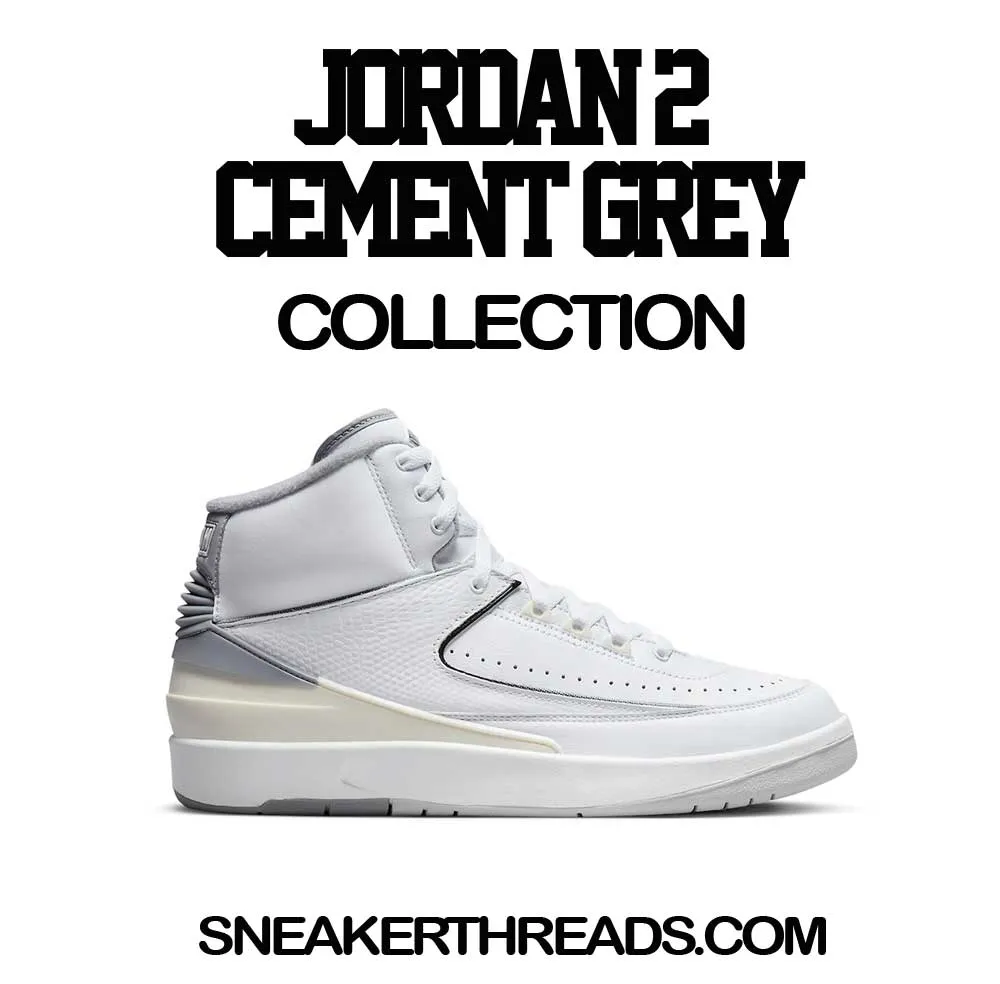 Retro 2 Cement Grey Nienties Shirt