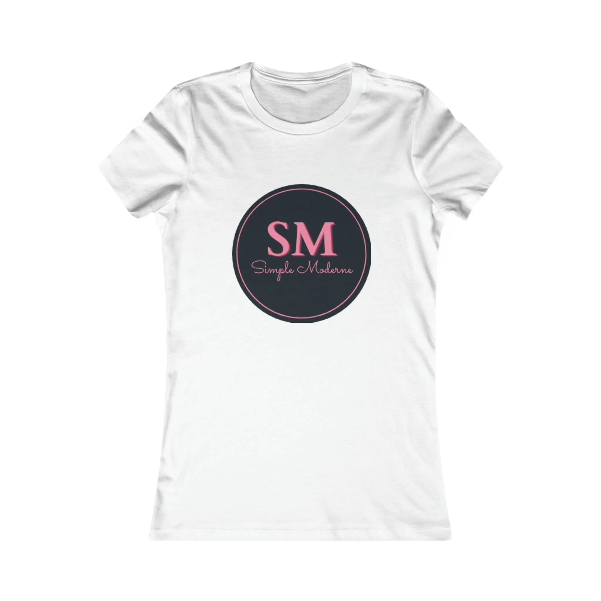 Simple Moderne Favorite Basic Logo Tee