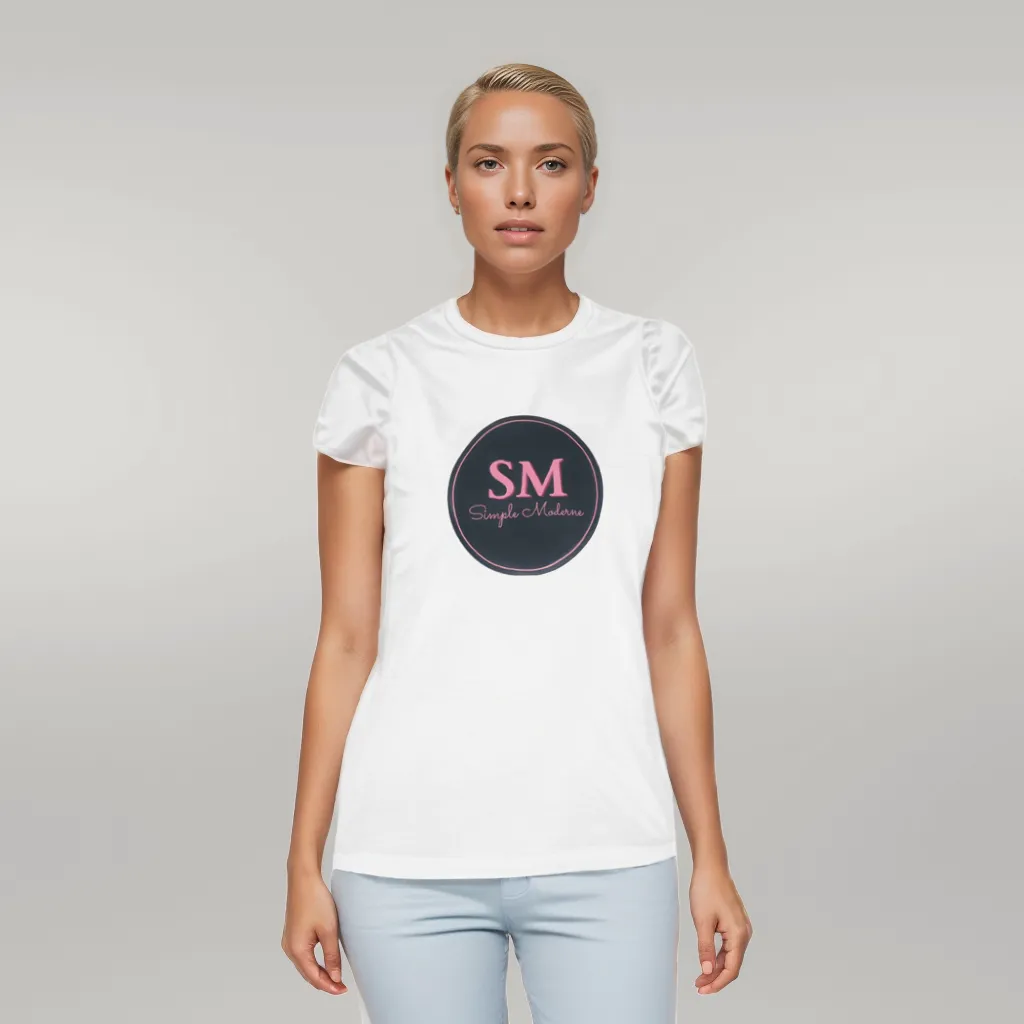 Simple Moderne Favorite Basic Logo Tee