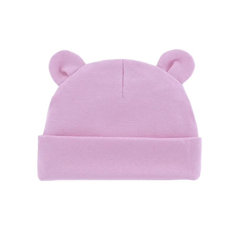 Soft Cotton Newborn Beanie Hat