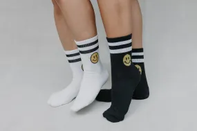 STRIPE SOCKS SMILEY