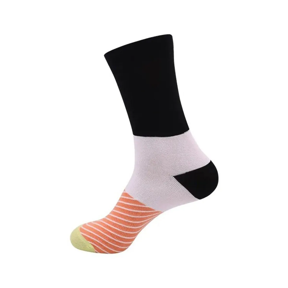 Sushi Socks, 4 Pairs Unique Holiday Funny Novelty Socks for Men and Women, Sushi Lovers, Birthday, Valentines, Anniversary, Christmas Crazy Gift Socks