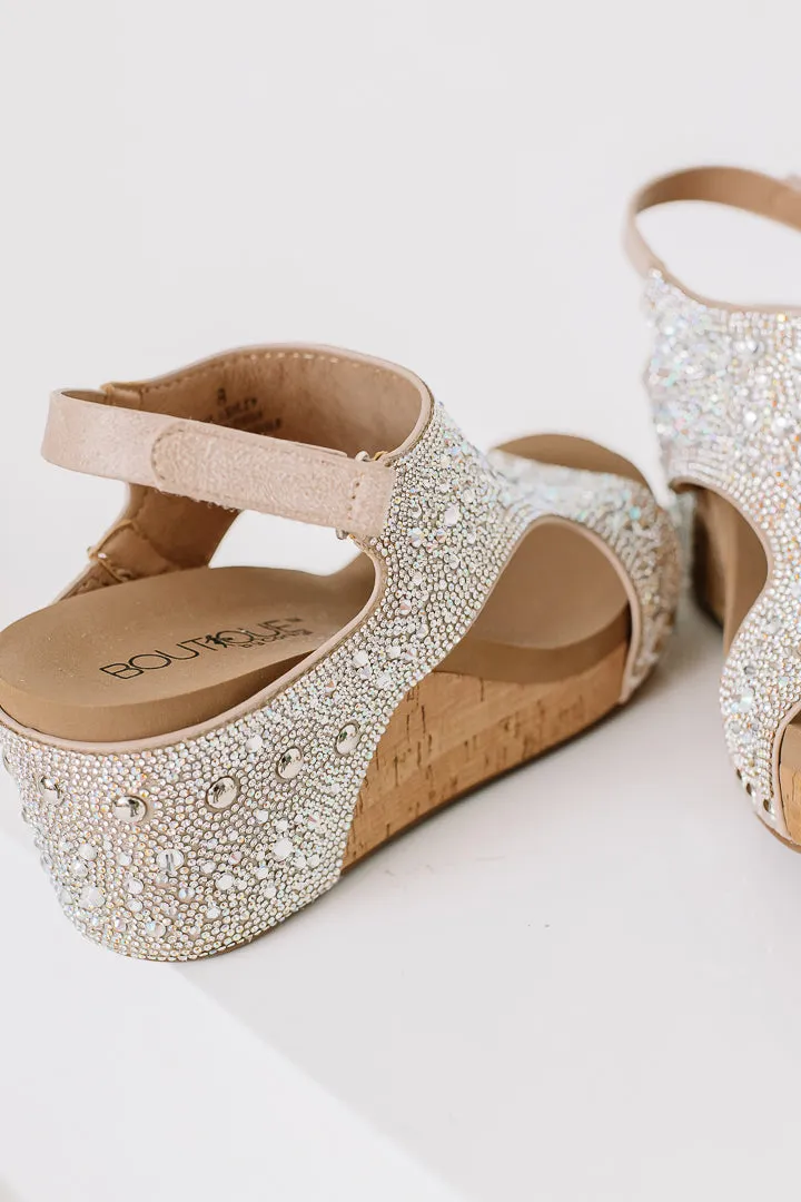 The Ashley Rhinestone Wedges | Corkeys