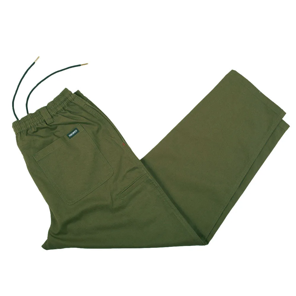 Theories Stamp Lounge Pants Army Green