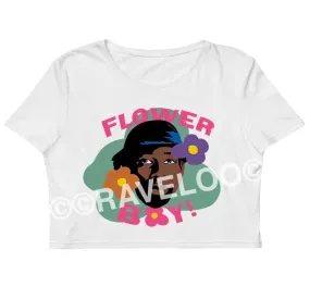 Tyler The Creator Vintage Flower Boy crop top