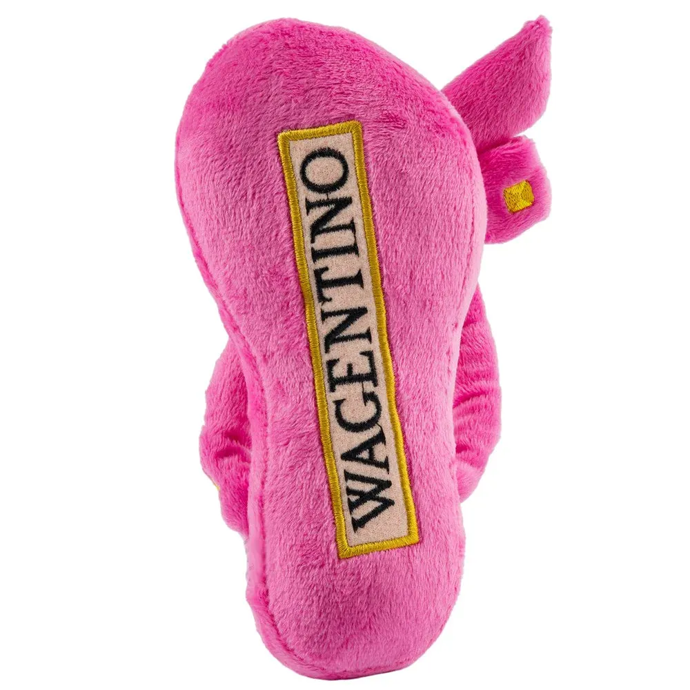 Wagentino Sandal Plush Dog Toy